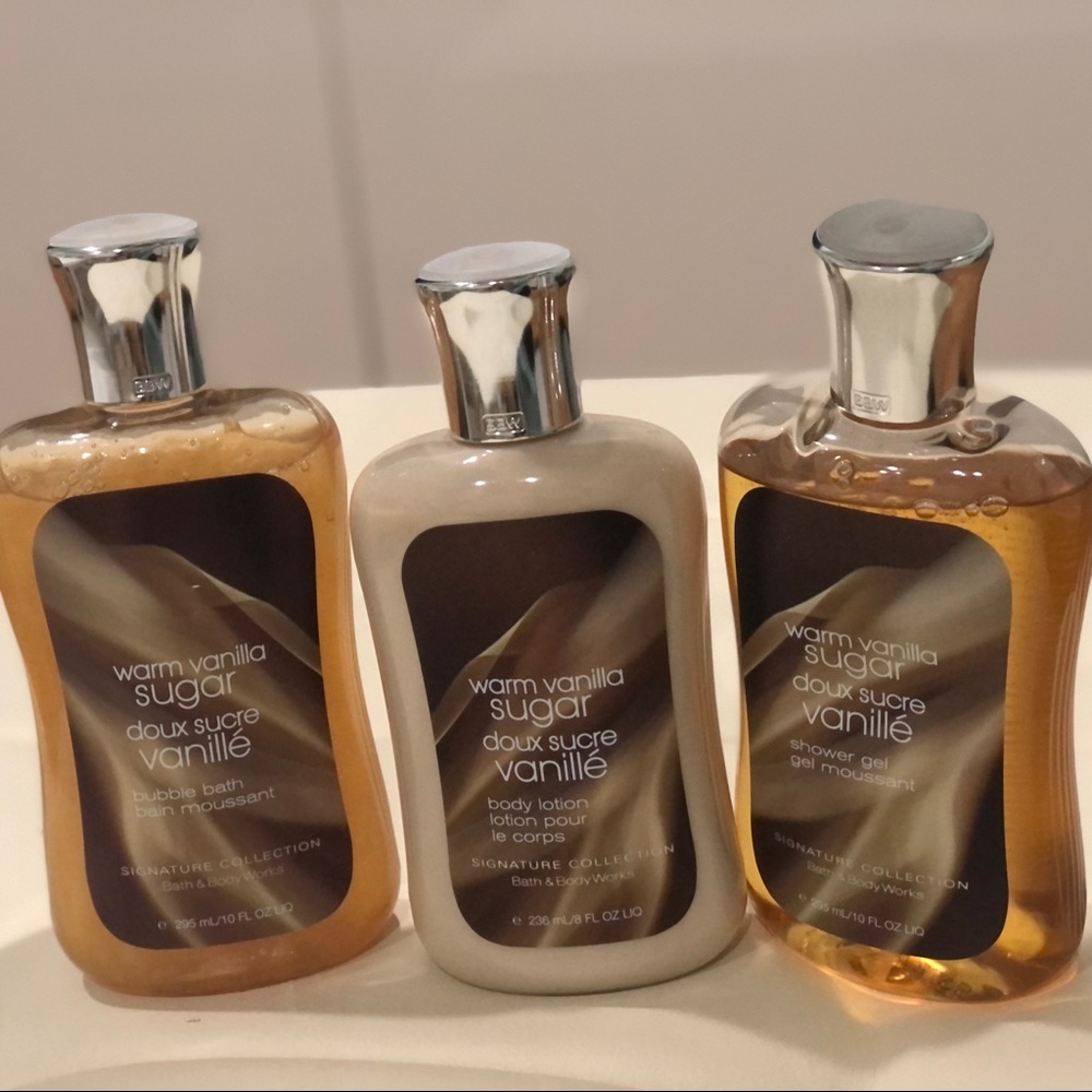 Set of 3 Bath & Body Works collection